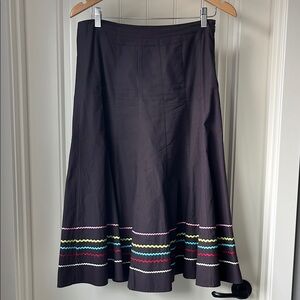 Ric Rac panel skirt